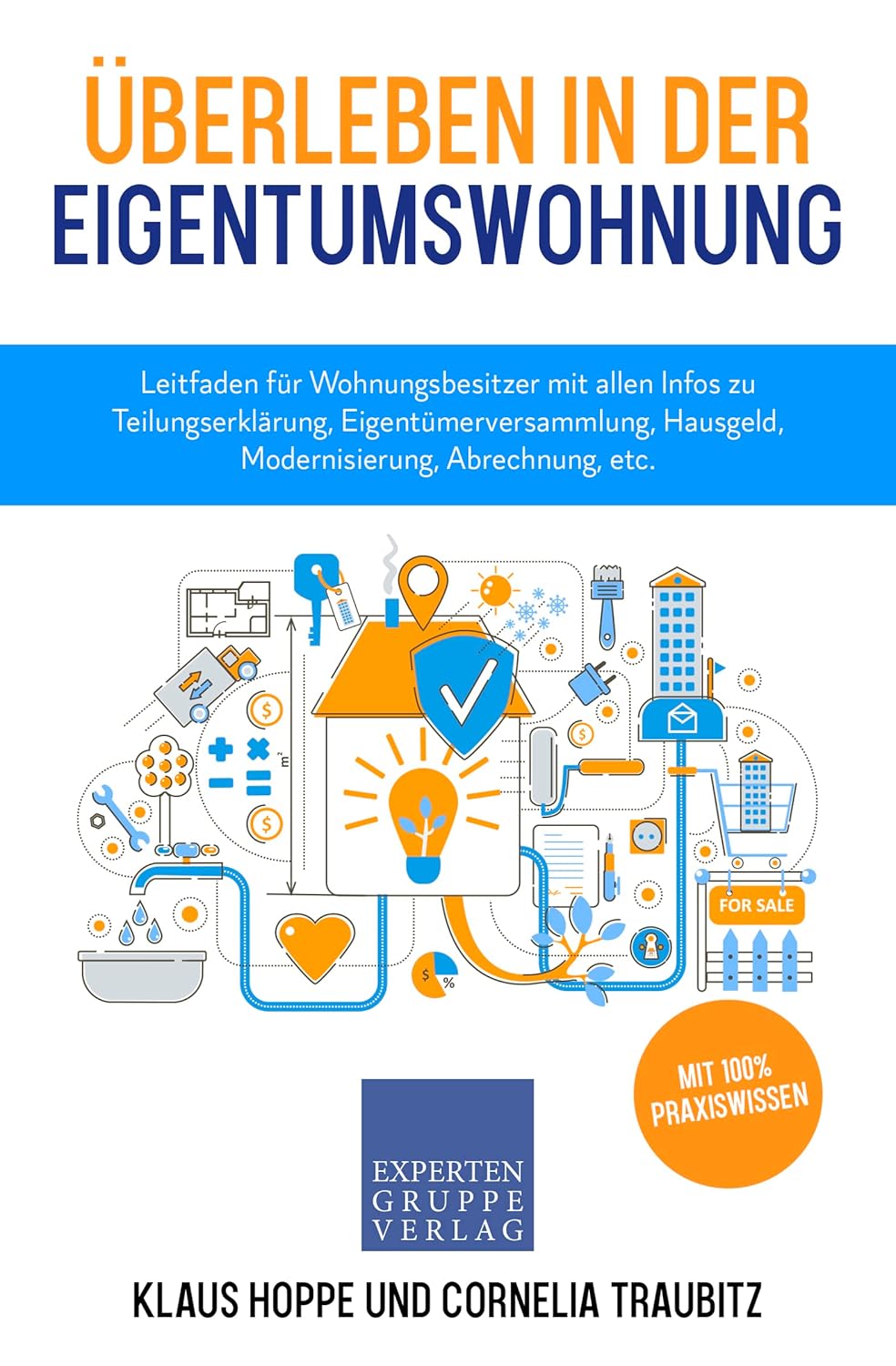 Mehr über den Artikel erfahren Überleben in der Eigentumswohnung: Leitfaden für Wohnungsbesitzer mit allen Infos zu Teilungserklärung, Eigentümerversammlung, Hausgeld, Modernisierung, Abrechnung, etc. (Immobilienwissen 3)