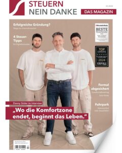 Mehr über den Artikel erfahren Burkhard Küpper – Steuern Nein Danke – Das Magazin – Danny Söder im Interview – 4 Steuer- Tipps für Digitalnomaden – Gesellschaftsvertrag beim Notar – Fuhrpark: Statussymbol oder Steuerfalle